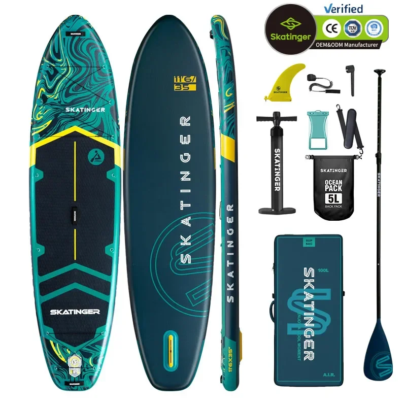 Inflatable Surf Board Paddleboard Inflatable Sup Board Paddle Surfing Boar Sup+Board For Water Sports