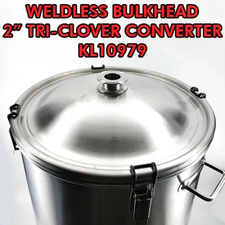 Tampa de destilação 65L para Alcoengine Digiboil Robobrew Brewzilla com furo de 47MM