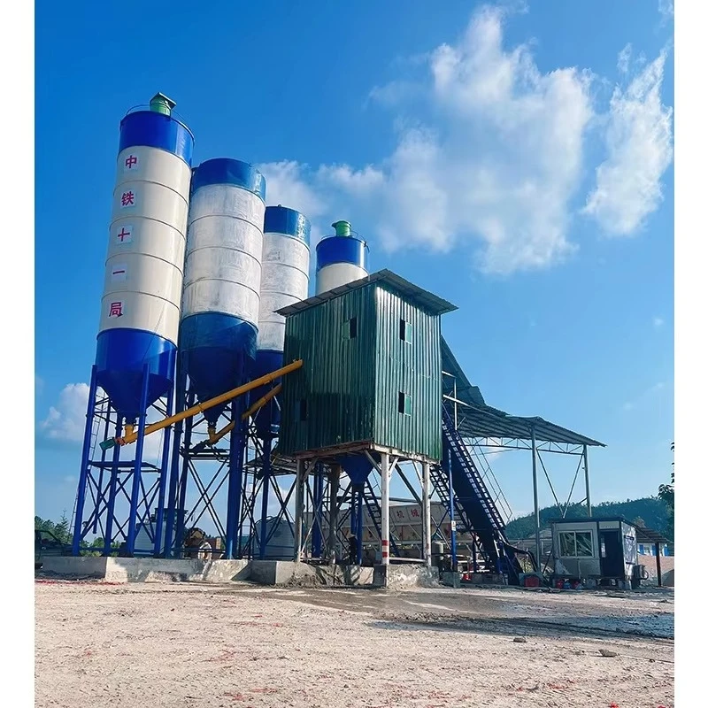 YG Brand 120m³/h Concrete Plant, One-button Operation, Road Project, CE ISO Approved, Factory Support