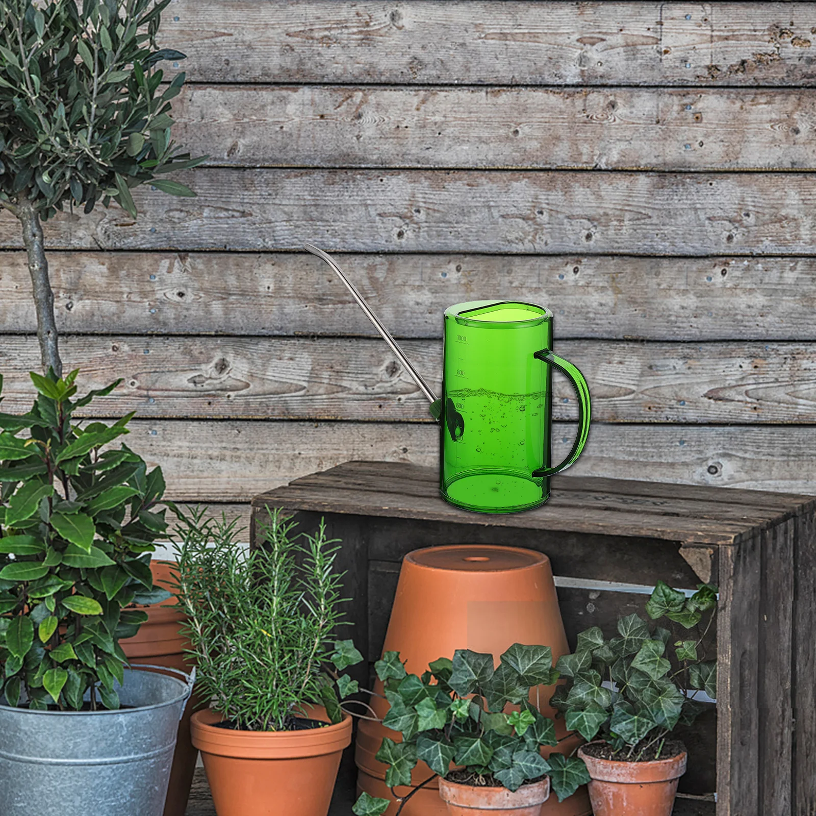 

Watering Pot Lightweight Leak-Proof Small Spout For Succulents Garden Plants Cleaning Long Mouth Watering Can Sprinkling