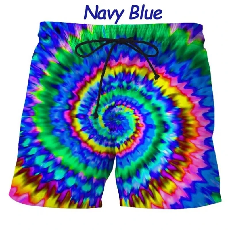 Summer New Hot Selling 3D Halo Men'swomen's Fashion Shorts 3D Printing Beach Pants Shorts Casual Color Halo Men's Kids Clothes