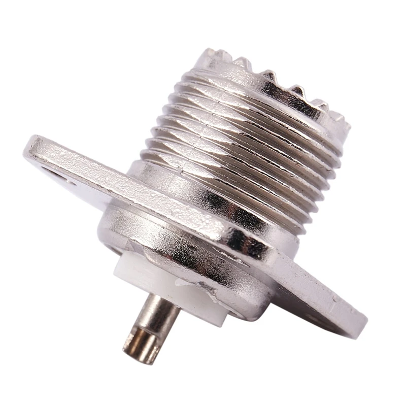 【HOT】4X UHF أنثى SO239 لوحة الهيكل جبل شفة سطح جبل لحام كأس RF موصل