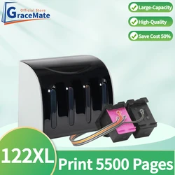 122XL Continuous ink system Replacement for hp122 HP 122 Ink Cartridge CISS Deskjet 1000 1050 1050A 1510 2000 2050 3000 3050