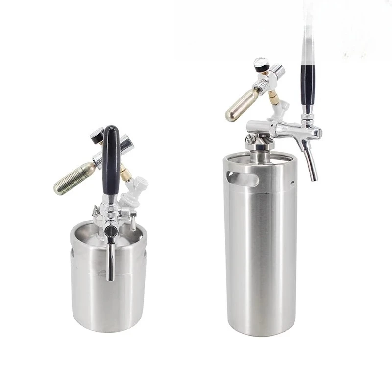 2/4/5 لتر بار برميل صغير مطعم نظام البيرة في الهواء الطلق المحمولة نظام البيرة نظام المياه الصودا #3