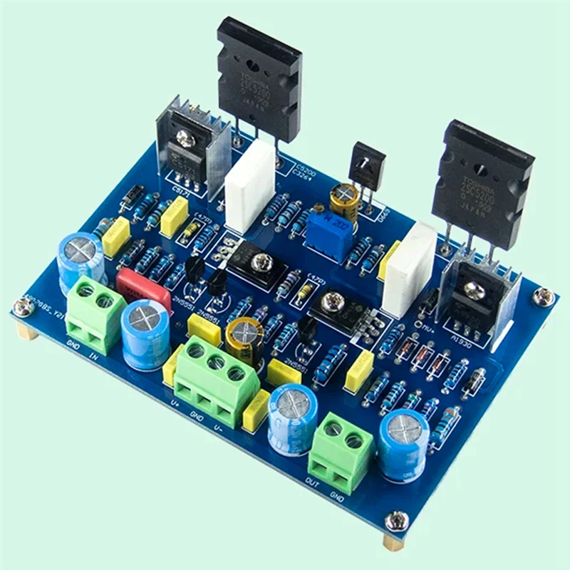 -A15I 2SC3264 HIFI 120W Power Amplifier Board Refer To The Golden Voice Route Fully Symmetric Fully Complementary Durable
