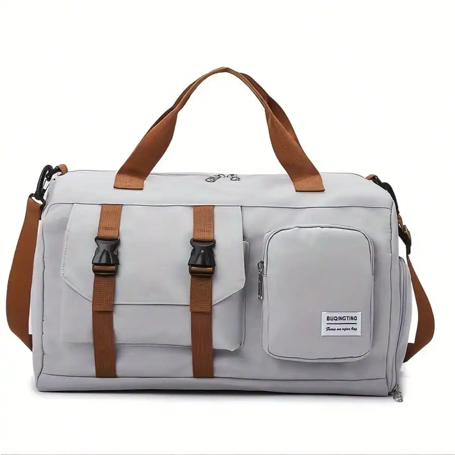 Large-Capacity Multifunctional Travel Bag, Swimming And Fitness Bag, Independent Shoe Compartment, Luggage Bag With Wet And Dry Separation, Business Trip Bag