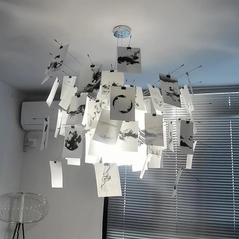 Ingo Maurer Zettel'z Pendant Lamp 5