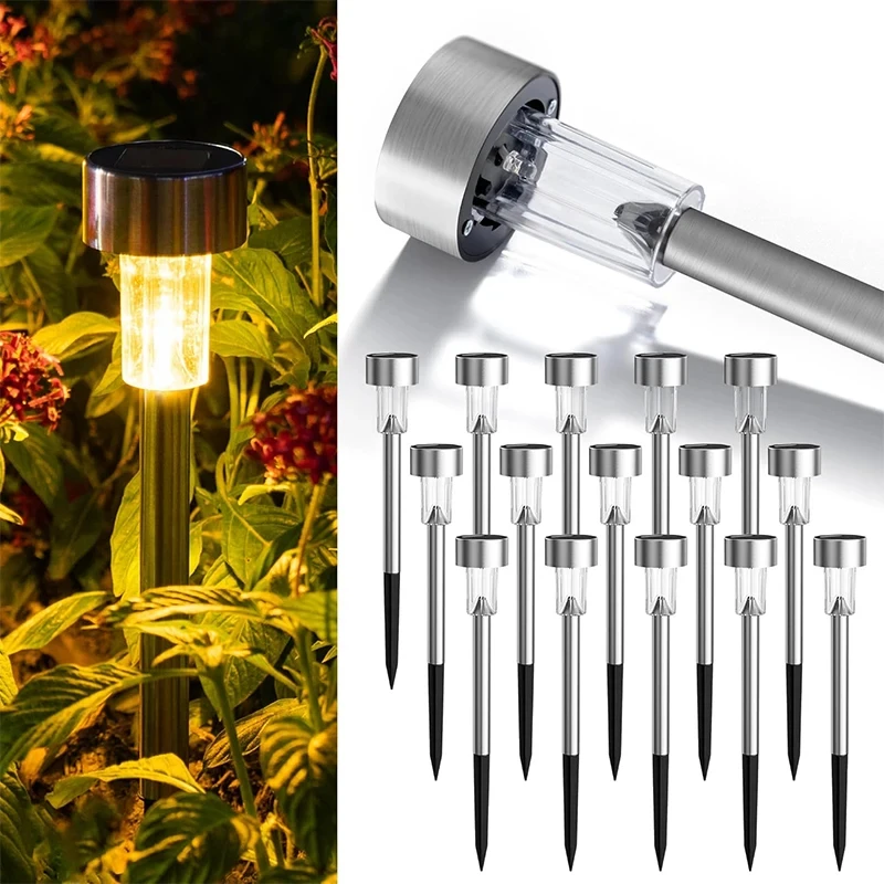 

Outdoor Solar Lawn Lamps Waterproof Garden Lights Rain Led Intelligent Lighting for Summer Camping Yard Park Street Decor