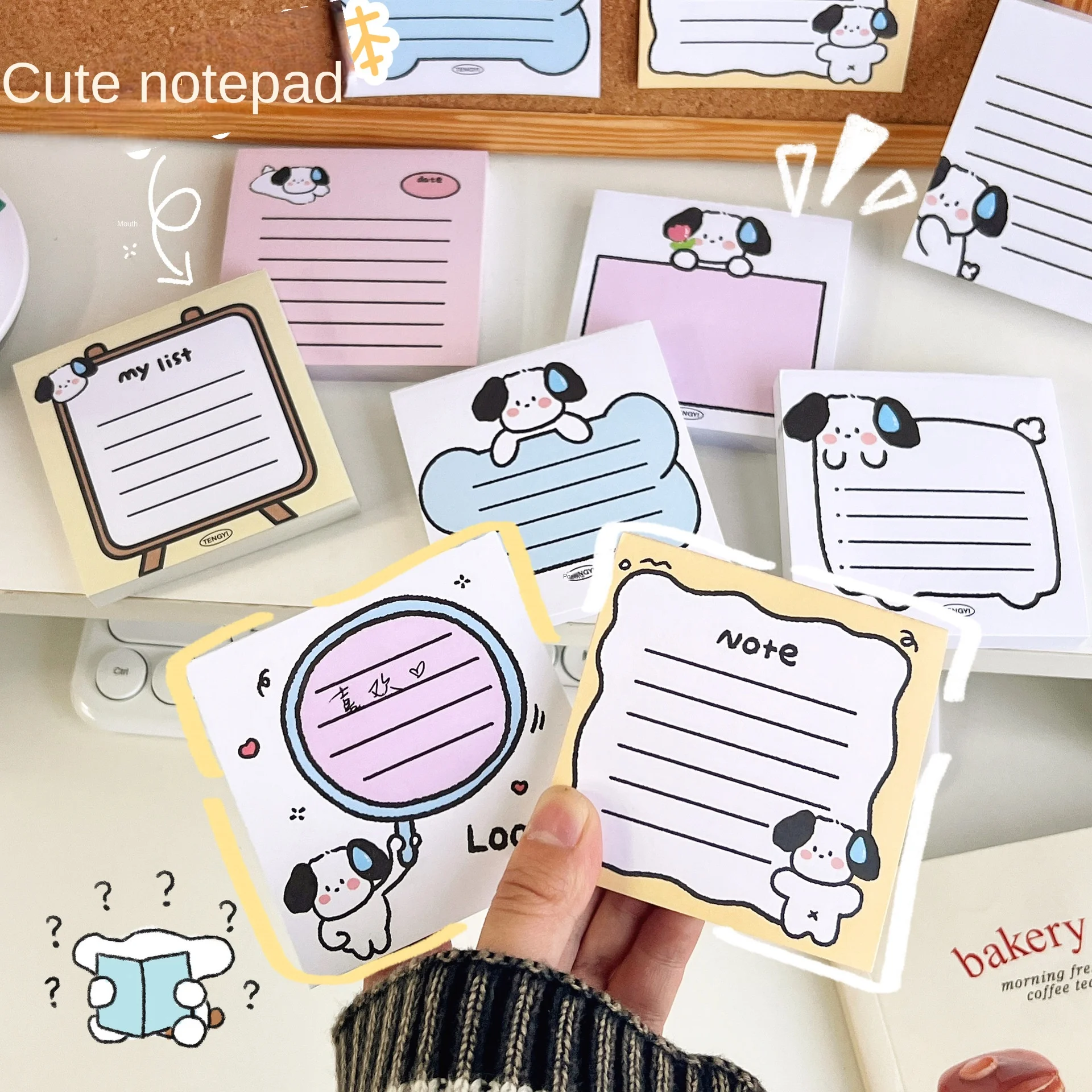 Cartoon Cute Note Stickers Sticky Notes And Convenient Message Stickers