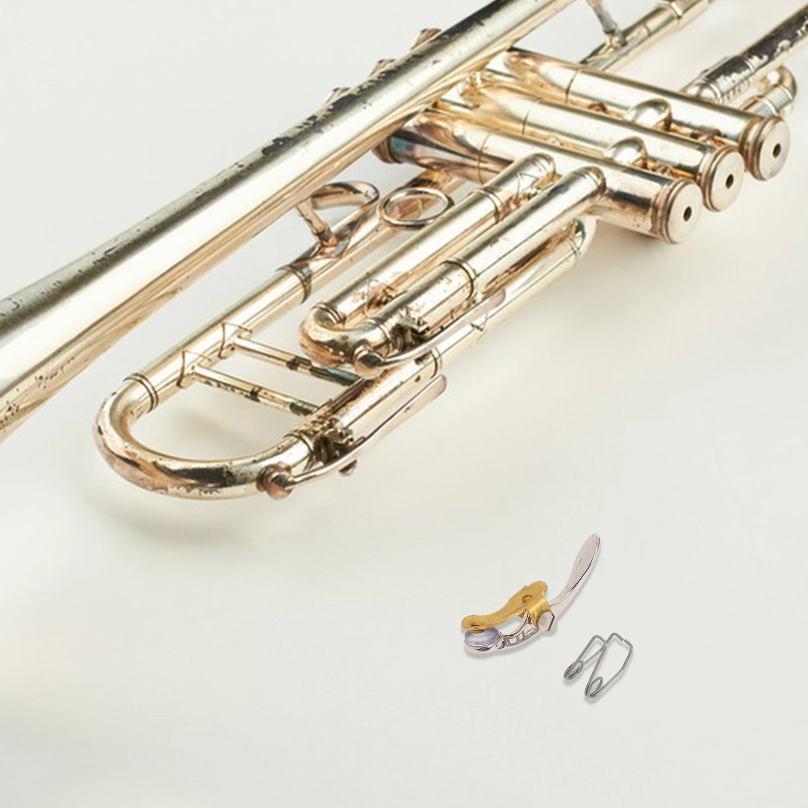 

Trumpet Drain Component Draining Replacement Watergate Key Supply Wind Instrument Fitting Part Silicone Pad Child Accessory