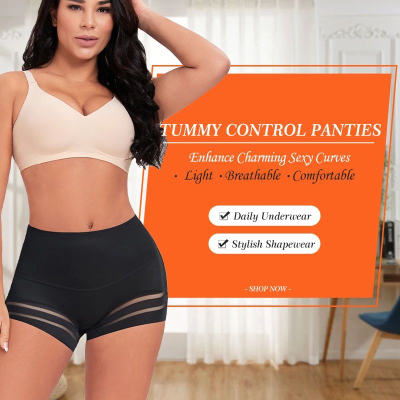 Butt Lifter Mesh Body Shaper Wide Waist Band Compression Tummy Control Shapewear Bodysuit Fajas