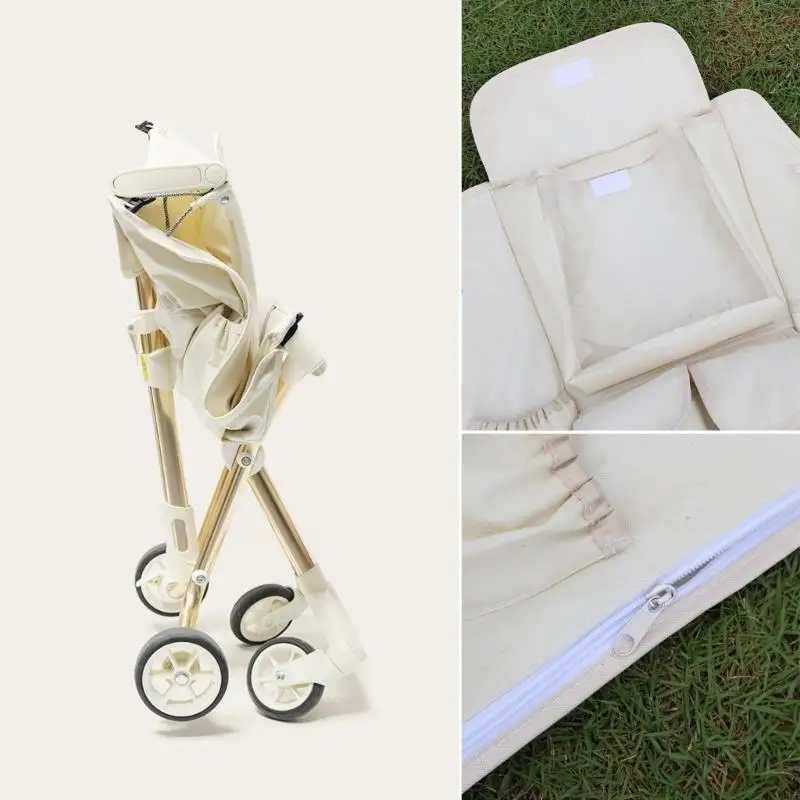 

Портативная сумка-органайзер для детских колясок, корзина для хранения из ткани Оксфорд, контейнер для коляски для новорожденных