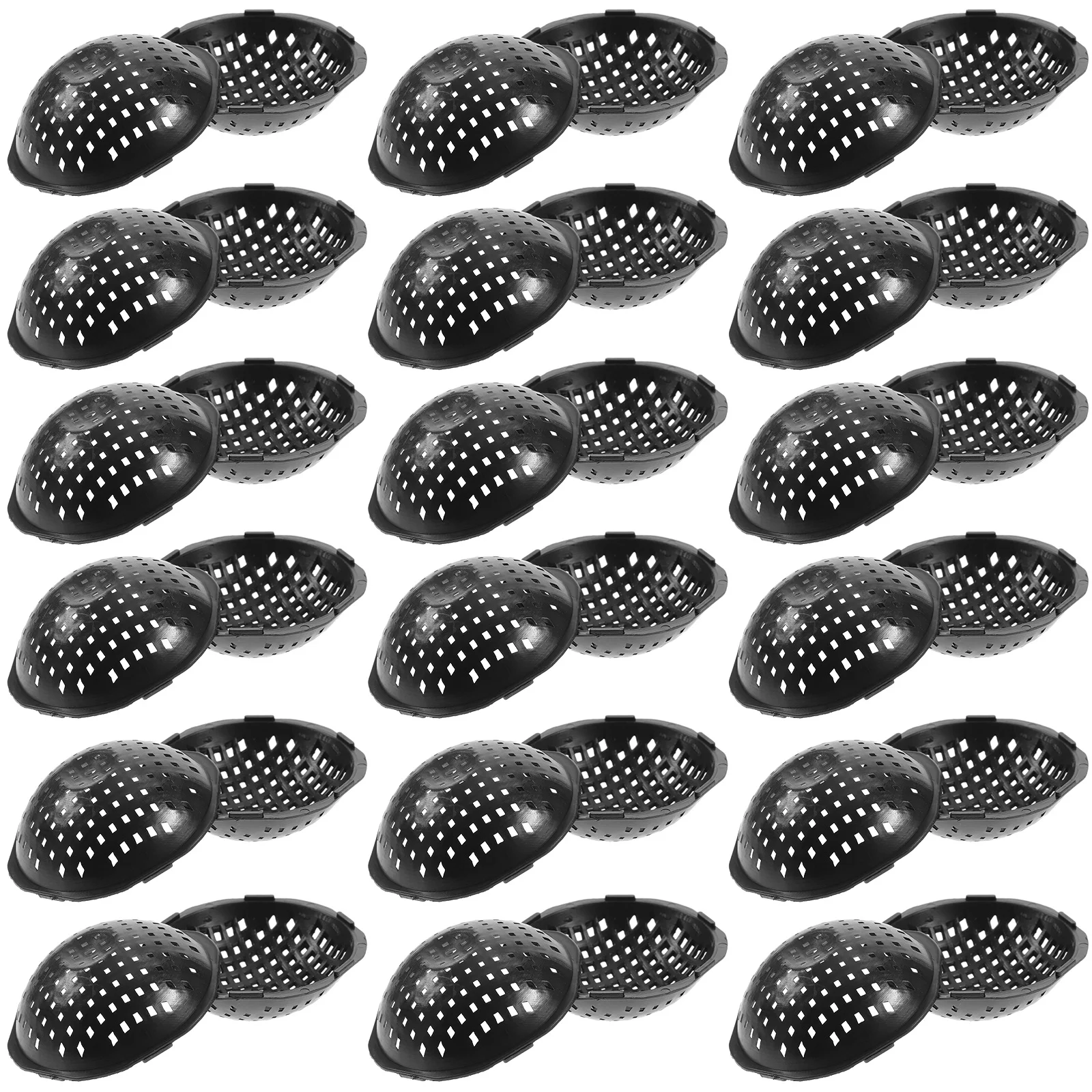 

50Pcs Flower Pot Hole Mesh Pads Durable Plastic Soil Leakage Preventer Ventilated Breathable Gardening Accessories