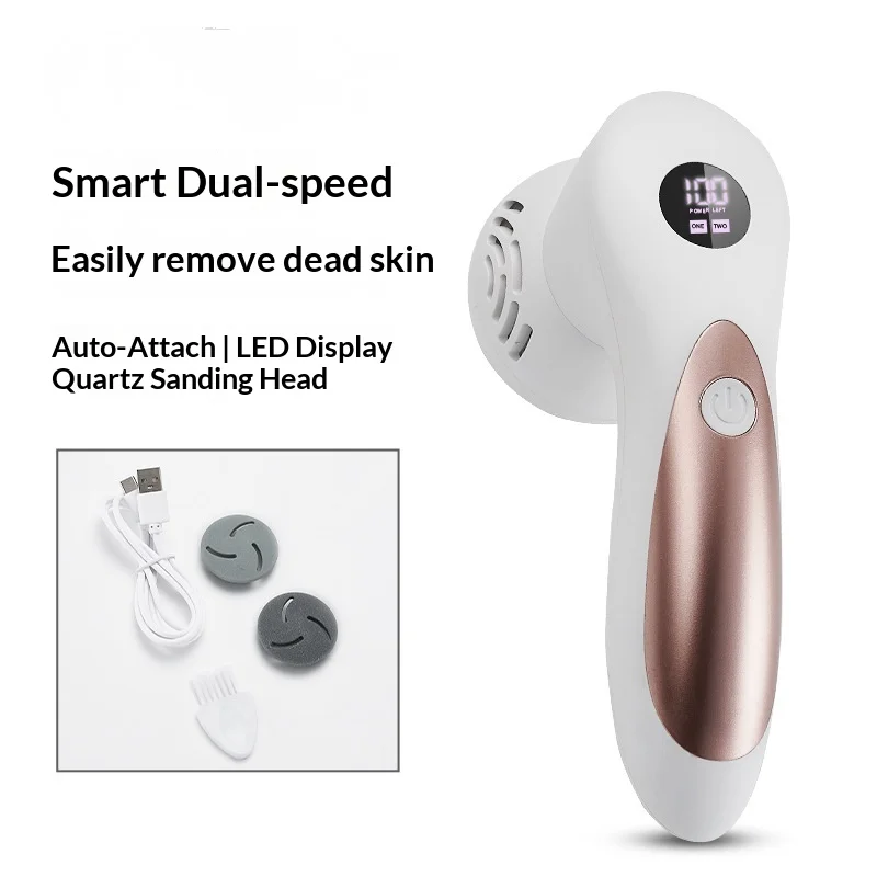 

Новая электрическая пилка для ног для удаления огрубевшей кожи и мозолей, полное очищение тела, цифровой педикюр, аппарат для ухода за ногами