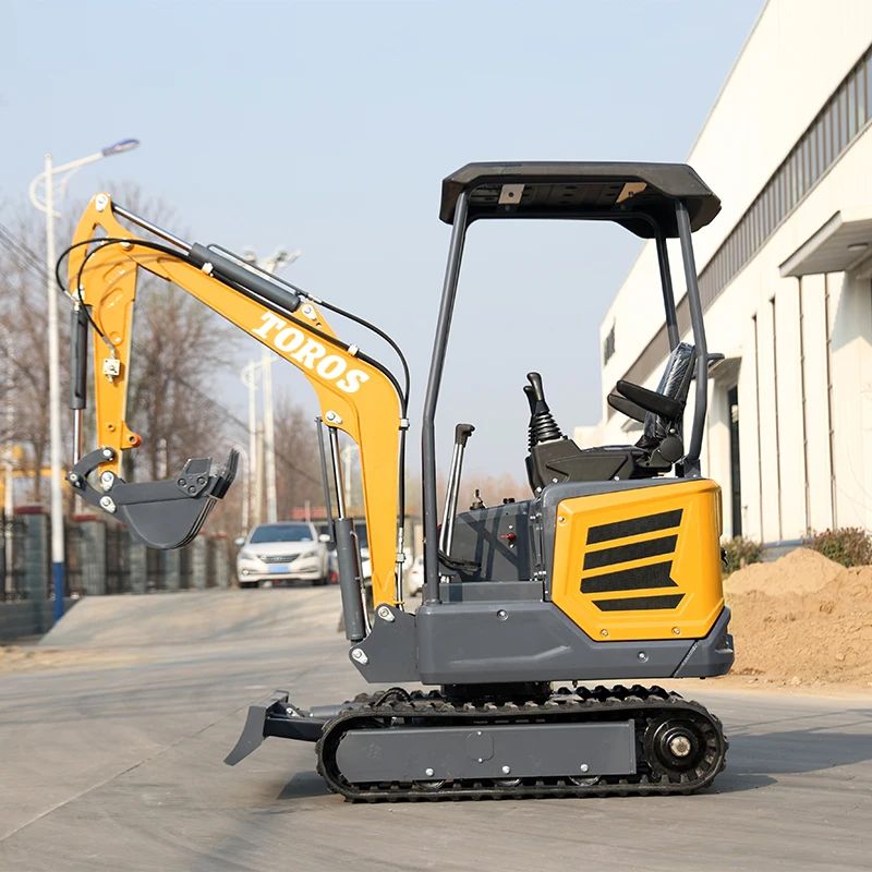 Customized CE EPA 1ton 0.8ton 1.2ton Farmland Garden Digging Machine Small Digger Mini Bagger Micro Mini Excavators For Sale