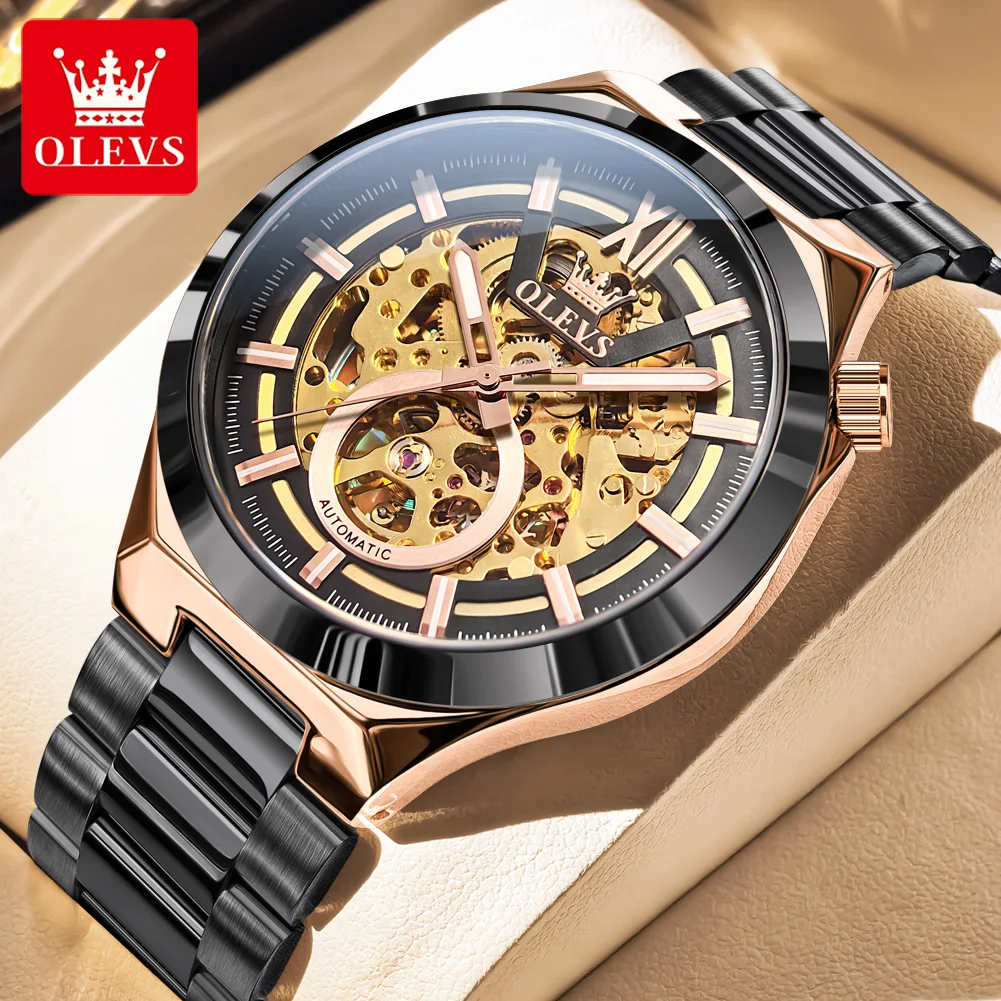olevs-6722-mens-mechanical-watch-multifunctional-chronograph-watch-for-men-30m-waterproof-luminous-function-watch