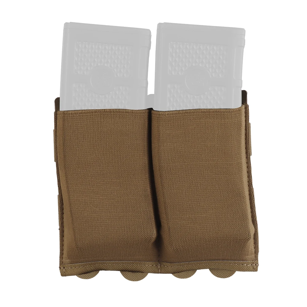 NONE 5,56/7,62 Magazintasche Taktische Molle Mag Pouch Einzel Doppel Triple Magazin Aufbewahrungstasche Jagd Elastische Box für Airsoft Weste 9