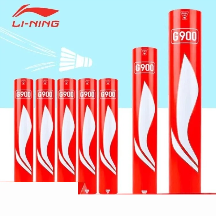 Li-Ning | Professional Training and Competition Goose Feather Badminton C10/C50/C60/C80/D1/D8/G200/G500/G600/G800/G900