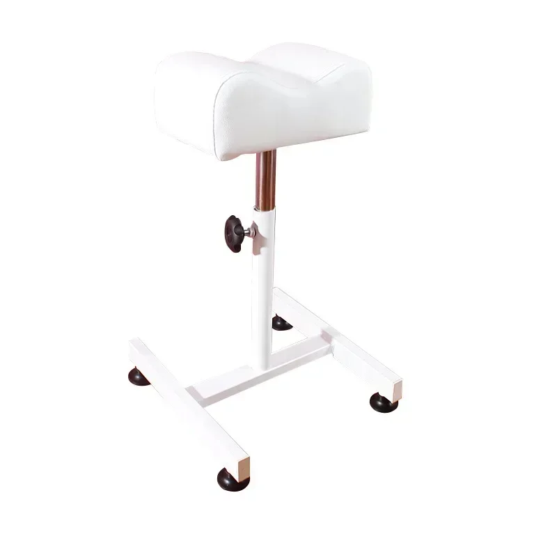 Silla de manicura y pedicura profesional para Spa, herramienta giratoria de elevación para baño de pies, soporte para uñas, silla de pedicura para salón, color blanco y negro