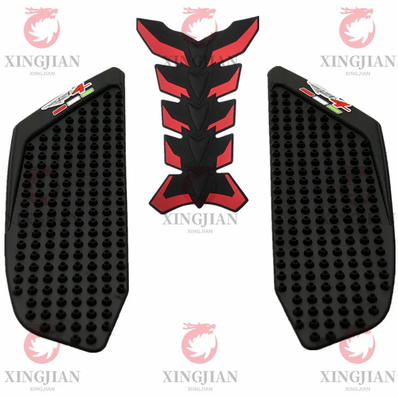 

Motorcycle Tank Protection Pads Non-slip decals For Aprilia RSV4 2010 - 2017 Anti-scratch Sticker Modification Accessories