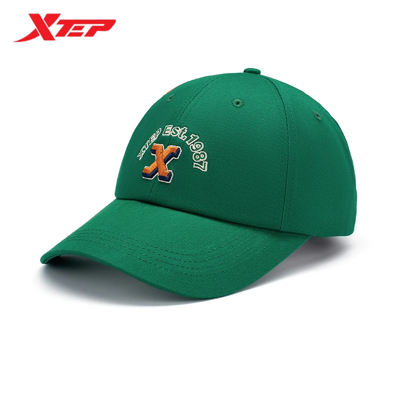 Xtep Sports Cap Men Women Simple Pattern Causal Adjustable Sun Hat Outdoor Travel Baseball Tennis Golf Cap 877337210023