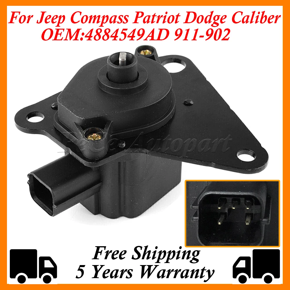 

Клапан управления впускным коллектором 4884549AD 911-902 для Jeep Compass Patriot Dodge Caliber Journey Avenger Chrysler Sebring