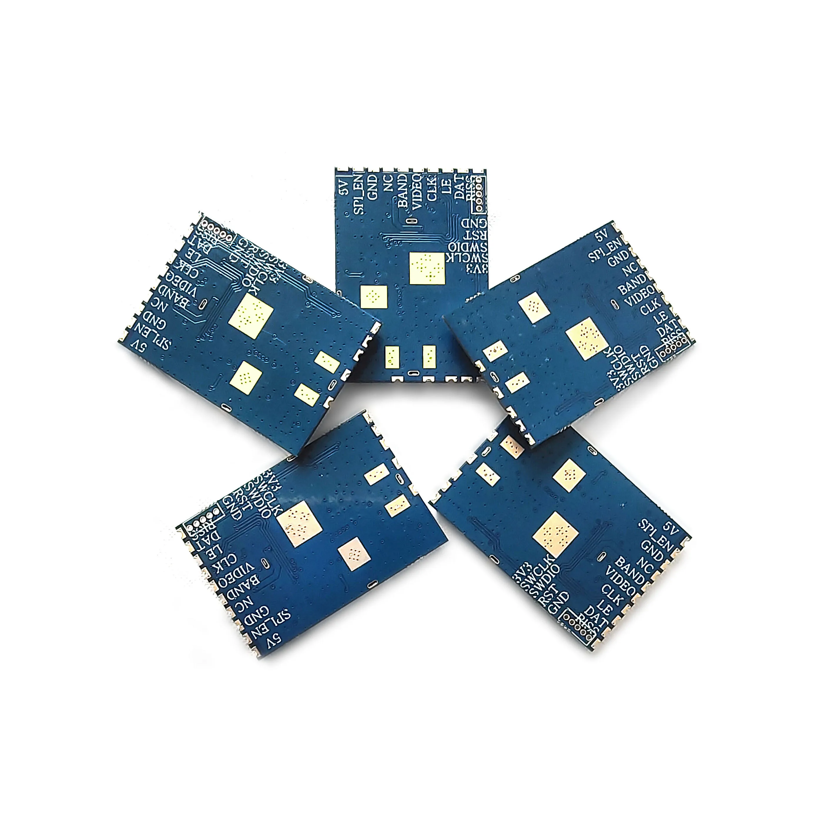 Módulo receptor de vídeo RCMOY 7.2GHz RX7500 6000 ~ 7500MHz 6SPI nível de sinal 3.3V, taxa de até 100K para peças de modelo RC