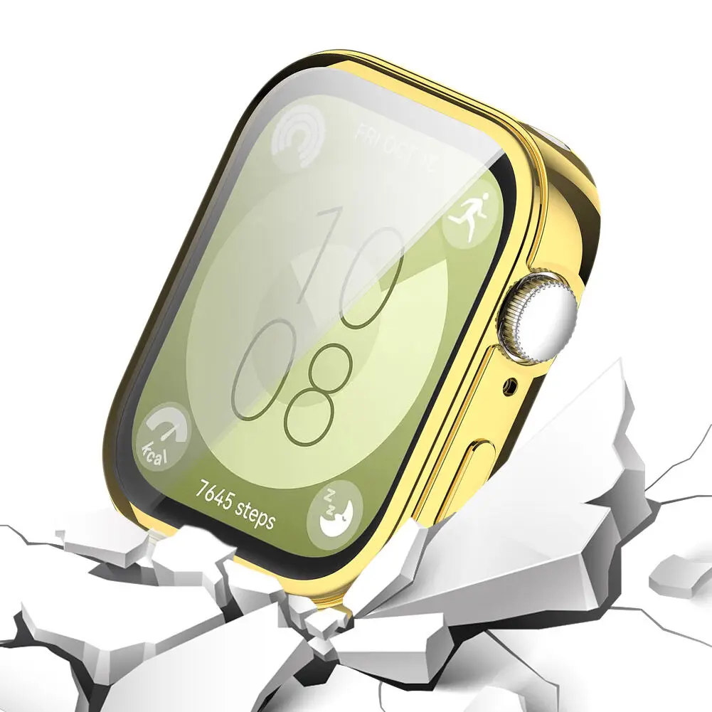 Screen Protector Cases for Huawei Watch Fit3,TPU Anti-Scratch Protective Bumper Cover Shell for Huawei Watch Fit3 Accessories