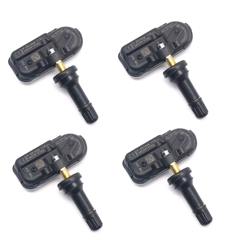 1/4PCS  TPMS Sensor 68249197AA 434MHz Tire Pressure Monitoring System For Jeep Cherokee 2013-2020 Ram 1500 2013-2018 68157568AA