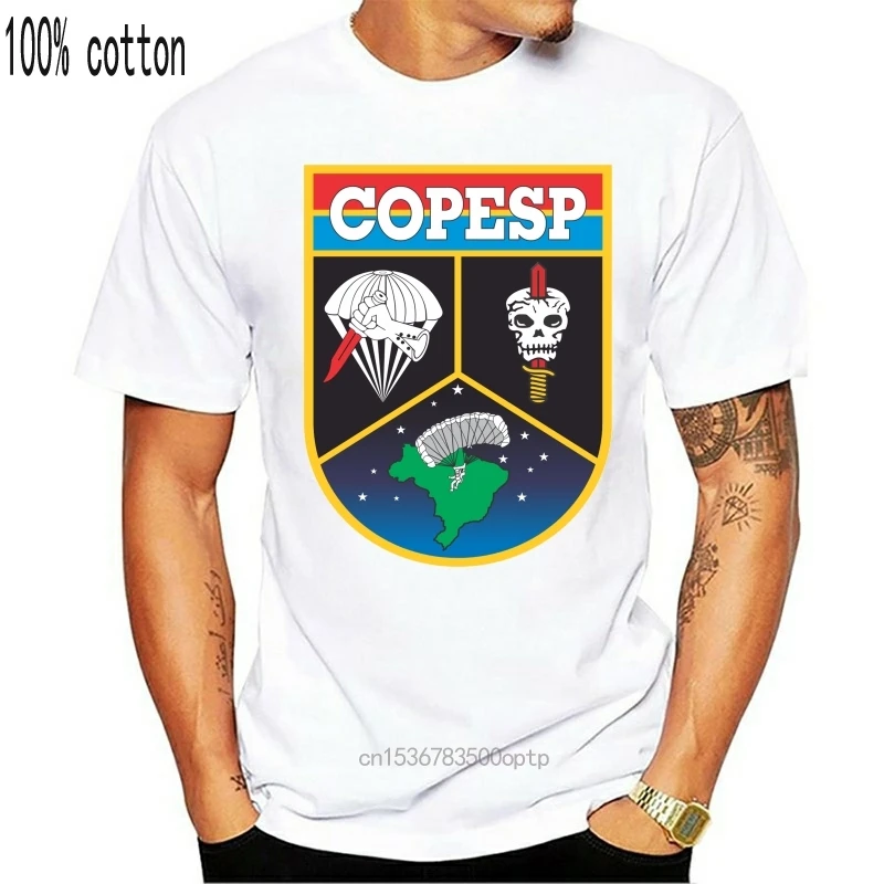 Copesp спецопераций Команда Бразилии армейские войска Bope 2020 Горячая Распродажа Новая модная мужская рубашка брендовая одежда