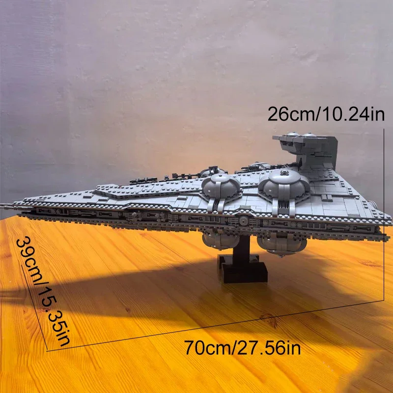 ตัวต่อเลโก้ Technik Movie Space War Constrictor II Intercept Cruiser จำนวน 4450 ชิ้น ชุดสร้างโมเดล Star Destroyer ของเล่นสร้างสรรค์ ของขวัญ