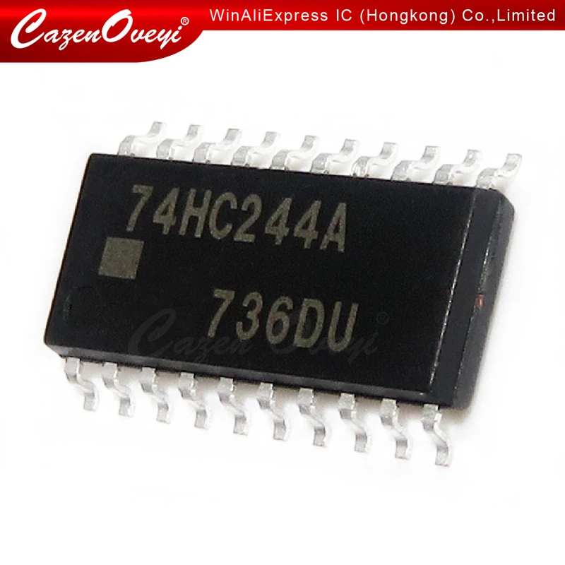 10pcs/lot SN74HC244NSR TC74HC244AF SN74HC244 74HC244A 74HC244 SOP-20-5.2MM In Stock