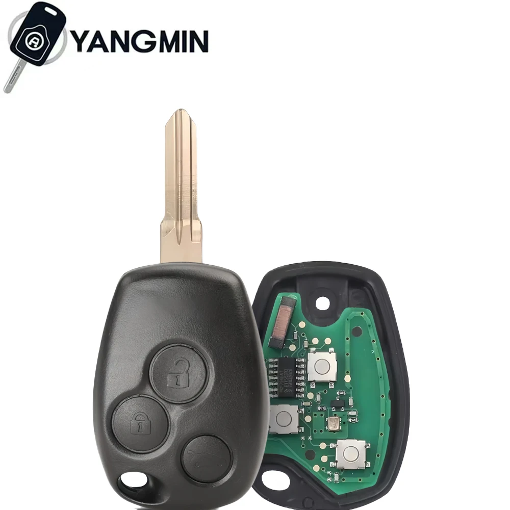 2 3BTN مفتاح بعيد لرينو داستر مودوس كليو 3 توينغو داسيا لوجان سانديرو كانجو 433 ميجا هرتز PCF7946 PCF7947 pcf7952E رقاقة مفتاح السيارة
