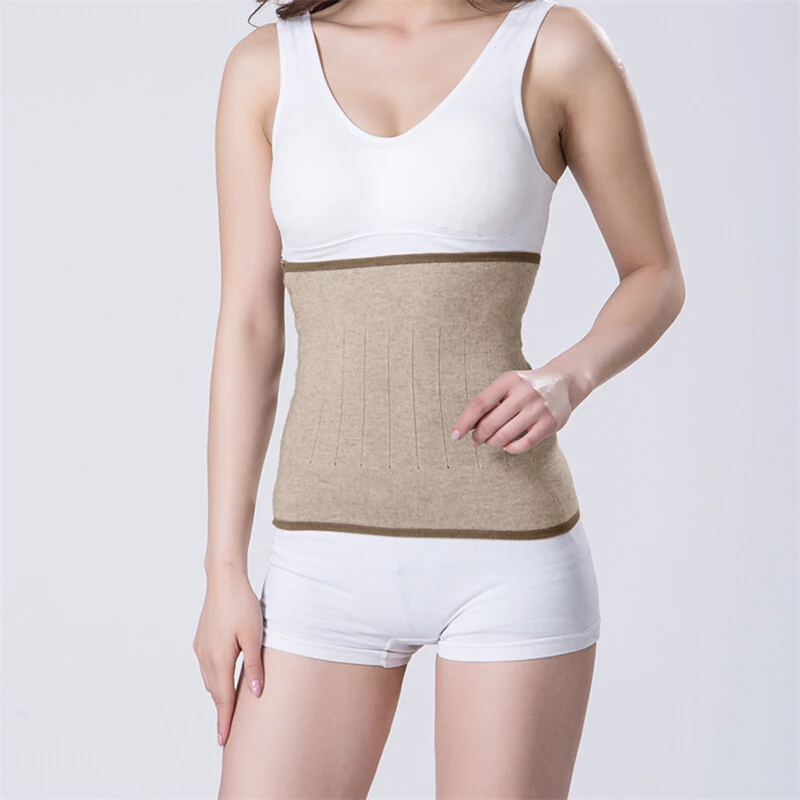 Unisex Thermal Waist Support Elastic Cashmere Abdomen Back Winter Warm Lightweight And Thick Comfortable Waist Belt