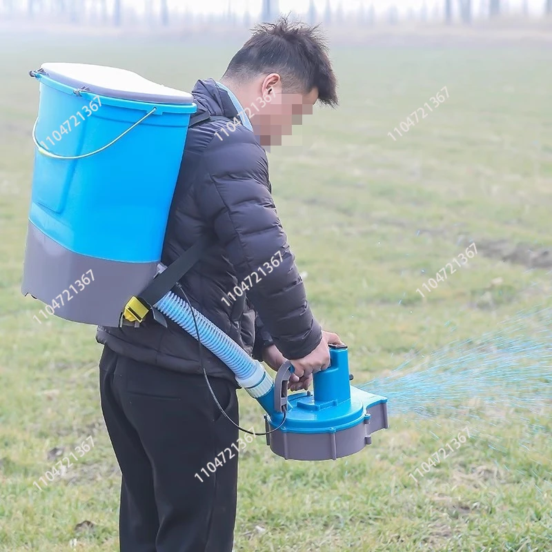 

Multifunctional Electric Fertilizer Spreader Agricultural Spreaders Fish Pond Feeders Lobster Feeding Power Tools