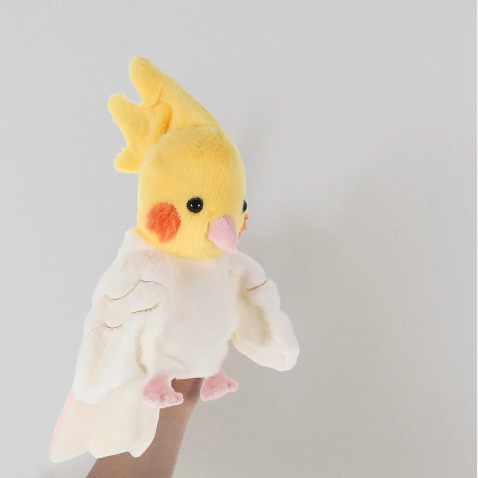 Parrot Hand Puppet Highly Detailed Simulation Bird Puppet Ideal for Interactive Storytelling Educational Activities Pretend Play