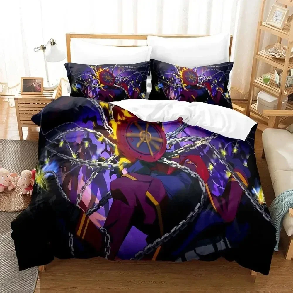 

3D Print Anime Game Limbus Company Bedding Set Single Twin Double Queen King Cal King Size Bed Linen Set