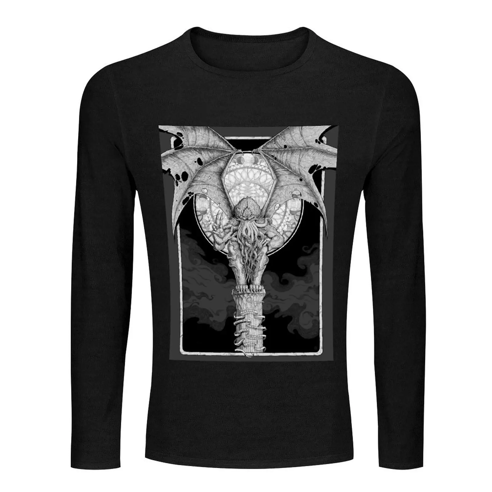 Cthulhu Long T-Shirt cute tops tees men clothes