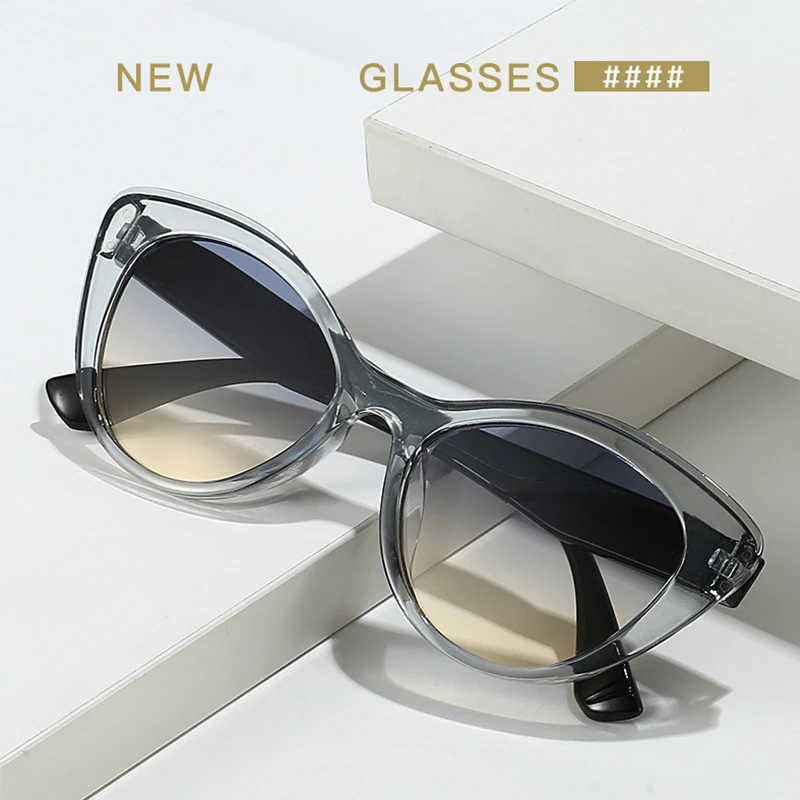 Women\'s minimalist letter fashion glasses Tropical Beach Vacay glasses vintage summer color fashion glasses