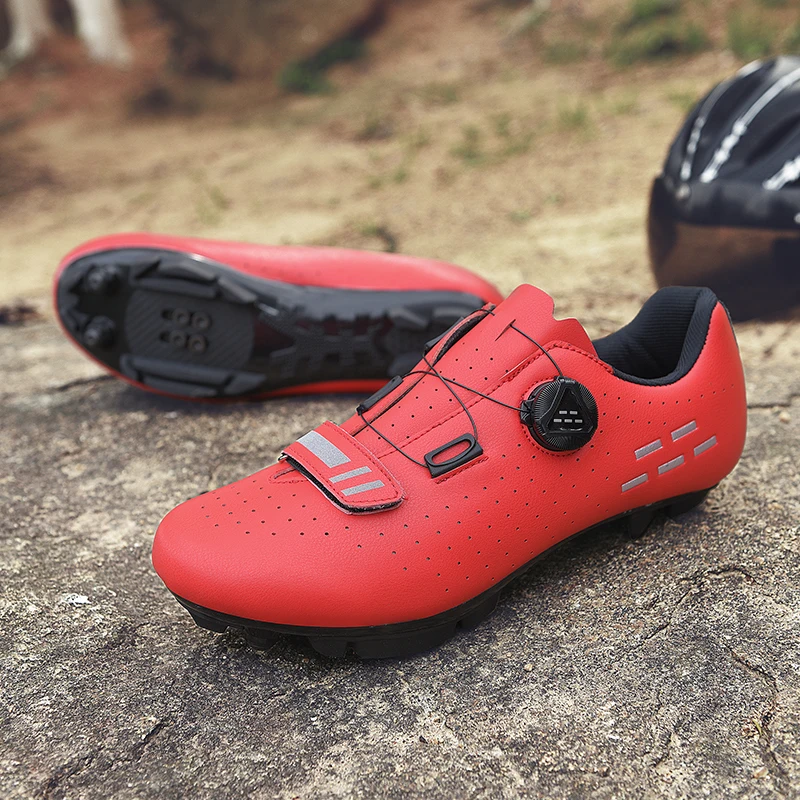 

unisex road mountain bike riding shoes four season new casual breathable outdoor anti slip wear-resistant off-road riding shoes
