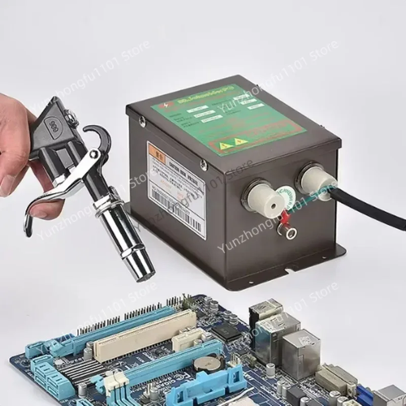 Ionizing Guns Anti Static Ionizer Electrostatic Eliminator+ 4.6KV High Voltage Generator Eliminator Static Electricity Remover
