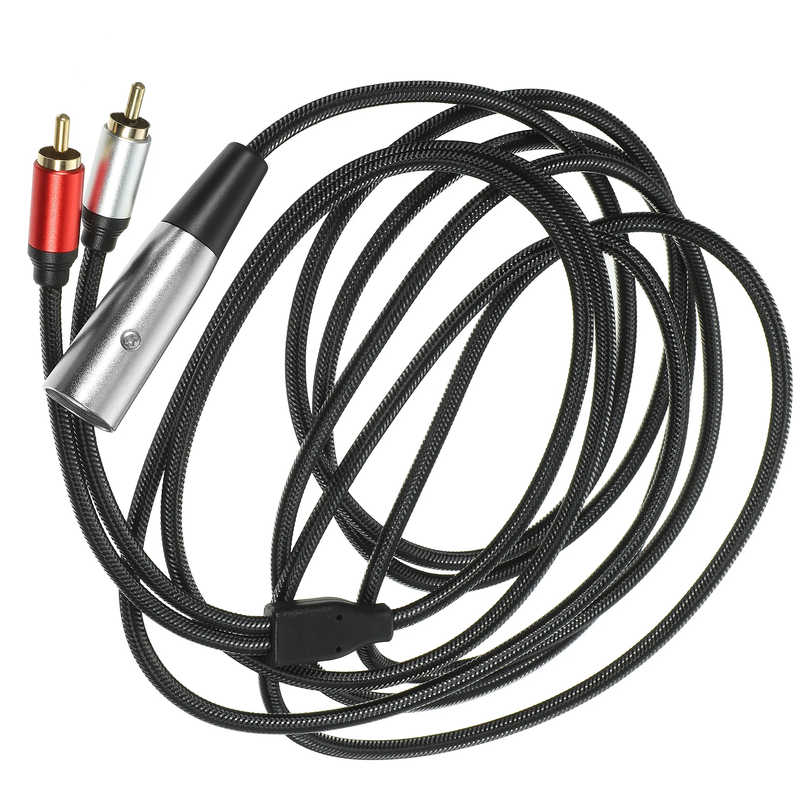 

Xlr To Rca Audio 3 Pin Microphone Cable Low Loss Signal Transmission Adapter For Speaker Amplifier Studio Equipment Audio