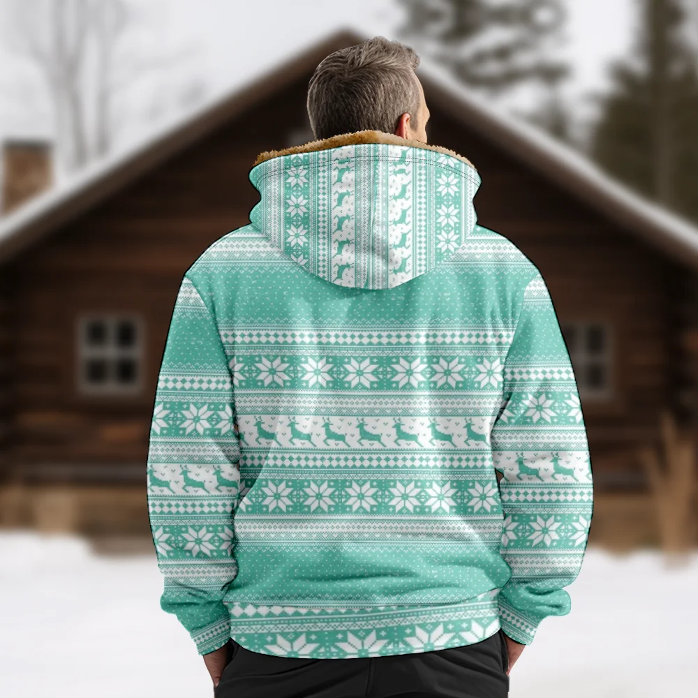 Chaquetas de invierno para hombre, abrigos, ropa informal de algodón con patrón de píxeles de copo de nieve, abrigo, CAMPUS minimalista sofisticado