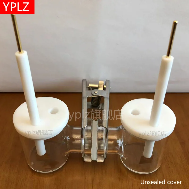 Membrana jonowo-protonowa typu H eksperymentalne elektrochemiczne urządzenie elektrolityczne z podwójnym elektrolizerem