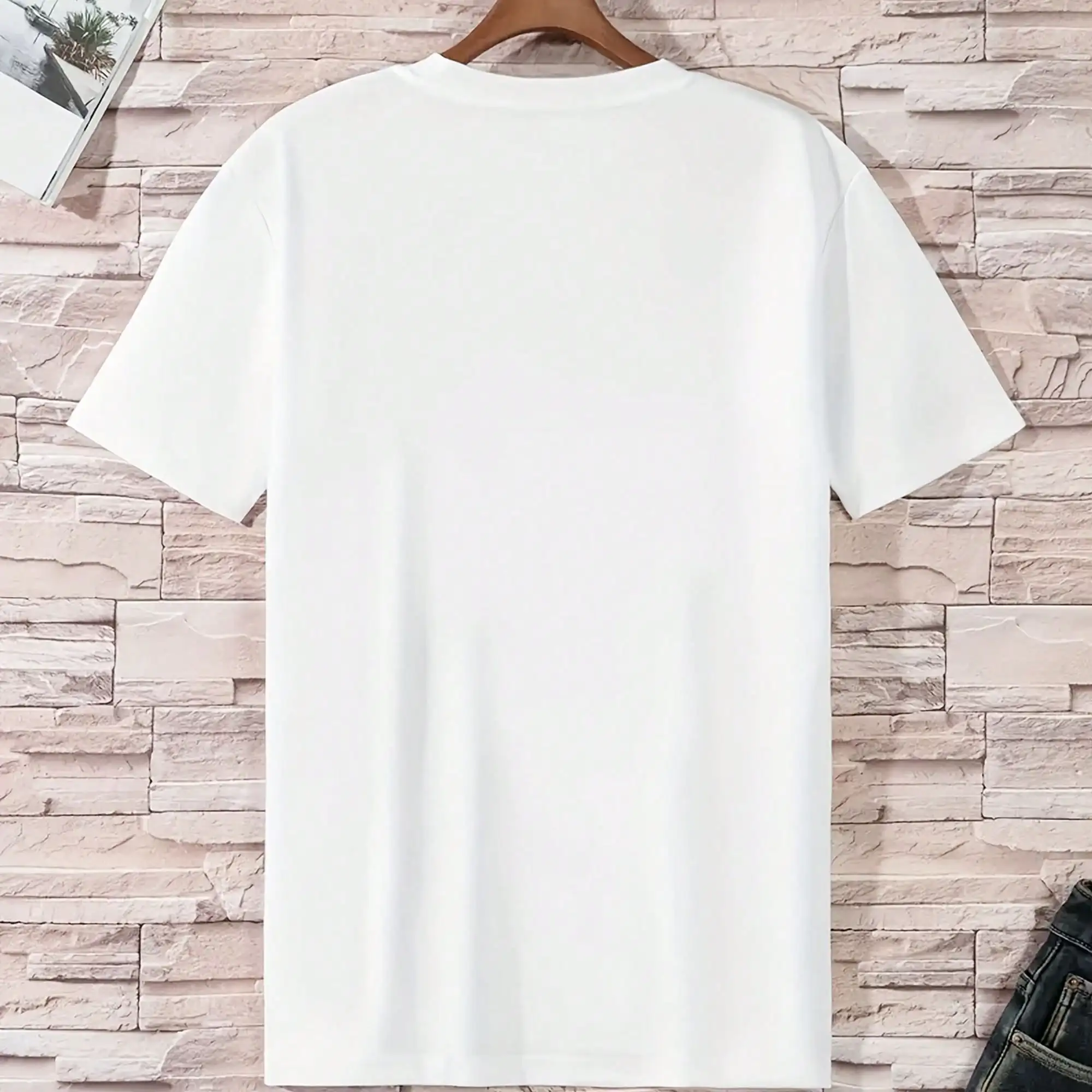 Women's Summer Short Sleeved T-Shirt, Breathable Round Neck Casual Shirt Top, Daily Wear Style, Machine Washed And Iron Free Basic T-Shirt