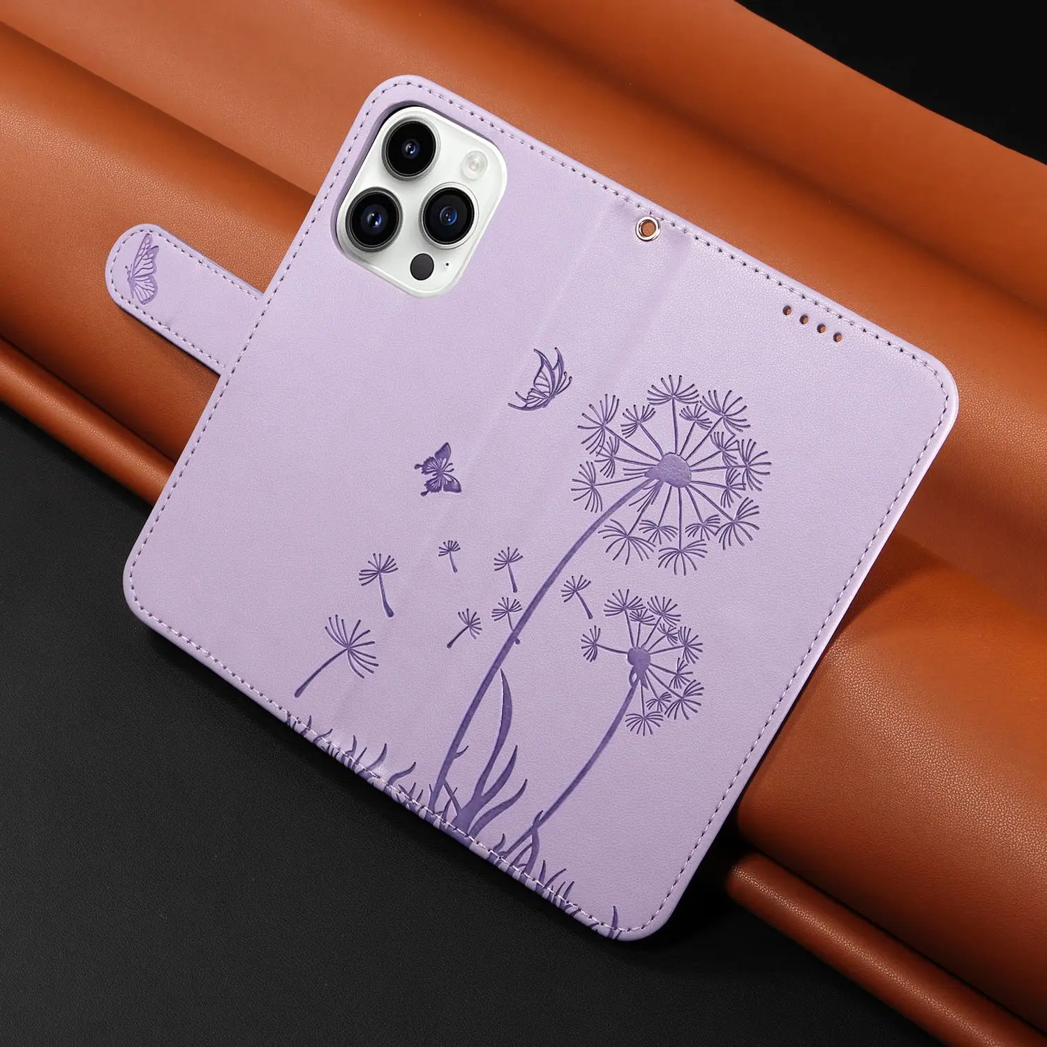محفظة مغناطيسية بفتحة للبطاقات مسنده حافظة جلدية لهاتف OPPO Realme 14 Pro Plus 14T 14X 13 12 11X 10 9 9i 8 8i 4G 5G