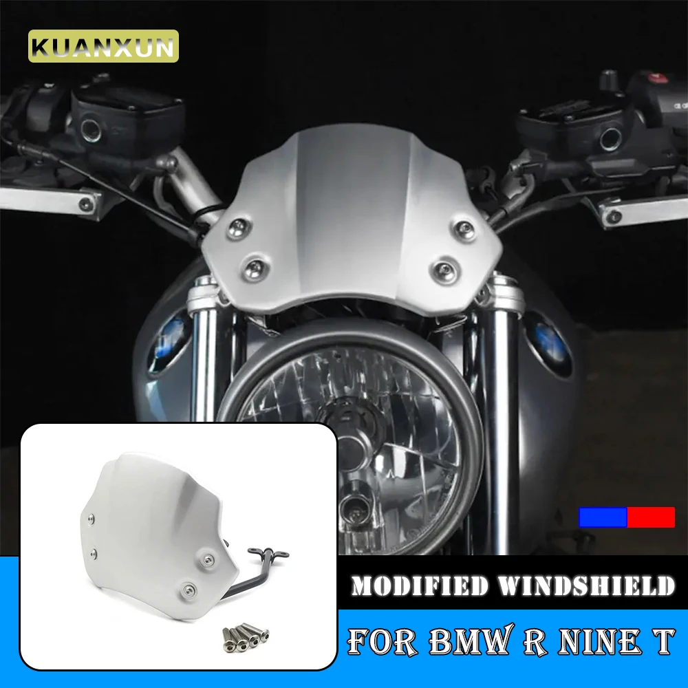 

Parabrisas de motocicleta para BMW R NINET NINET RNINE T 9 T Racer Pure Urban Scrambler 2014-2023 Deflector de viento de alumini