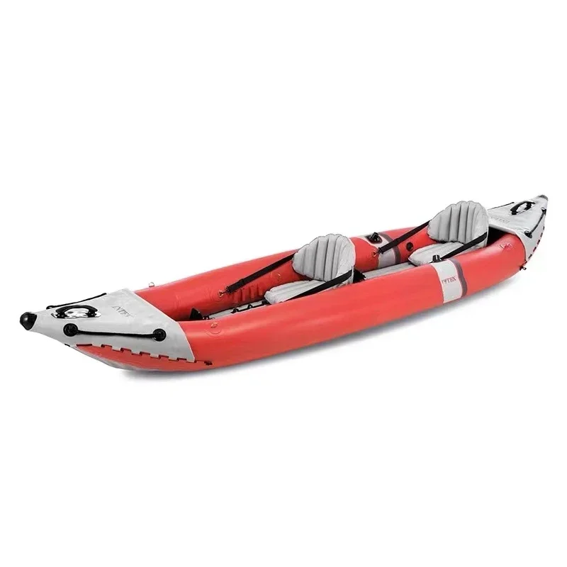 Cross borderCross border2023 Popular Color folding Foldable Portable PVC inflatable Kayak with Paddle for sale