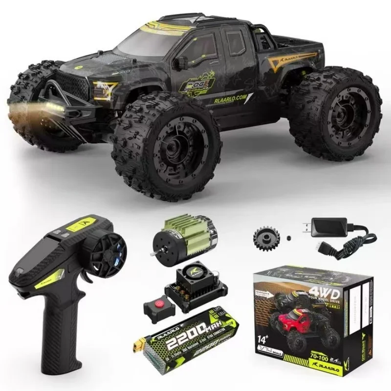 Gladiator 1/14 Bigfoot RC Remote Control Car Professional Grade Electric High Speed 4WD Off road ROG14