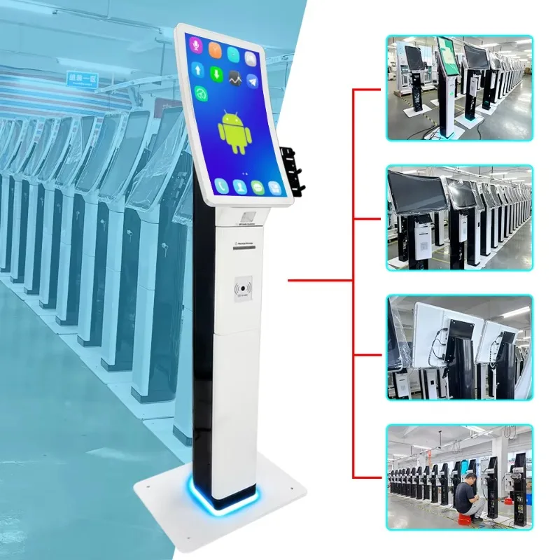 Software Package Service Queue to Call Number Machine with Speaker Handle the Business Queue System Kiosk Bank Hospital